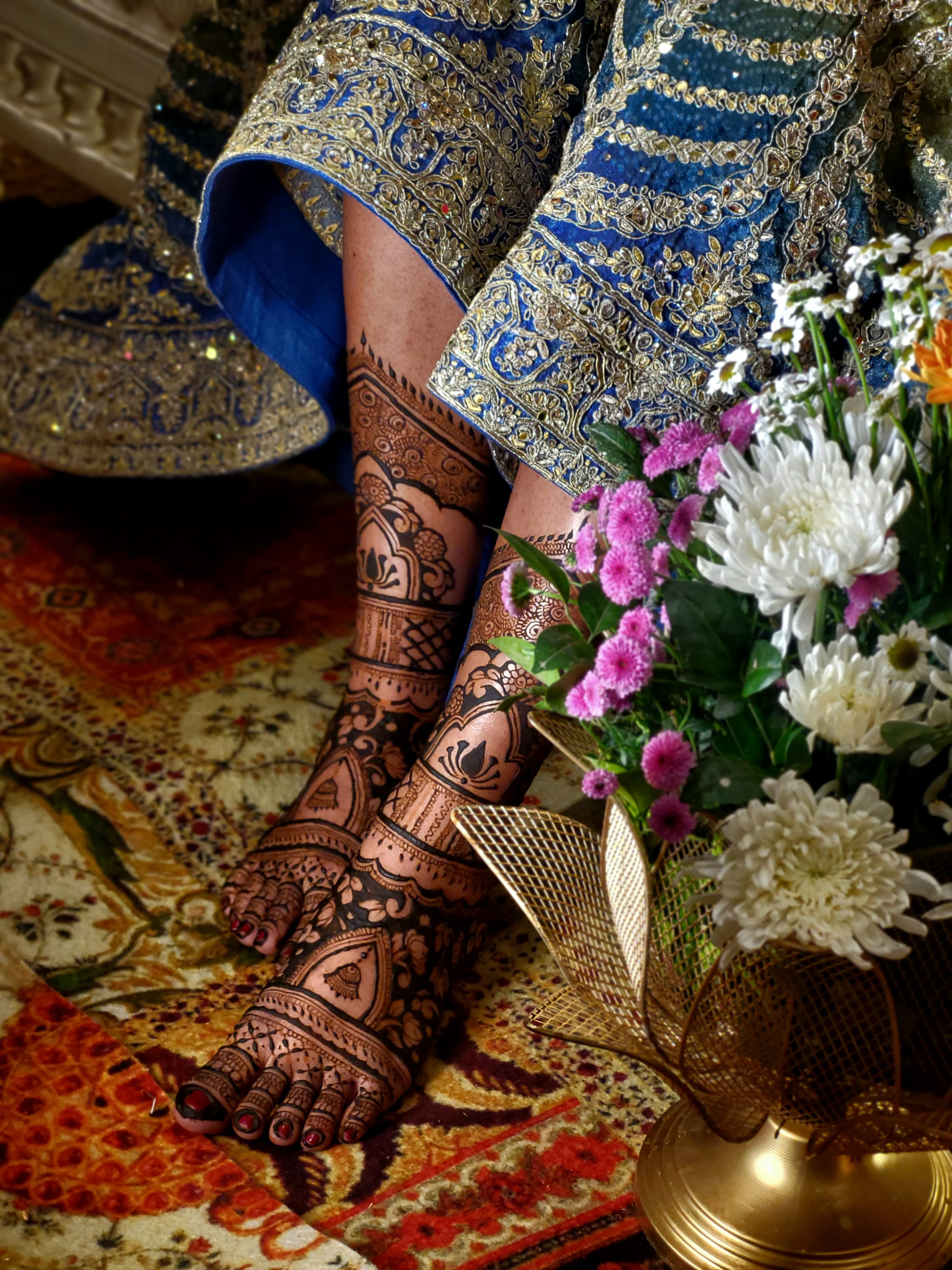 Feet Mehndi